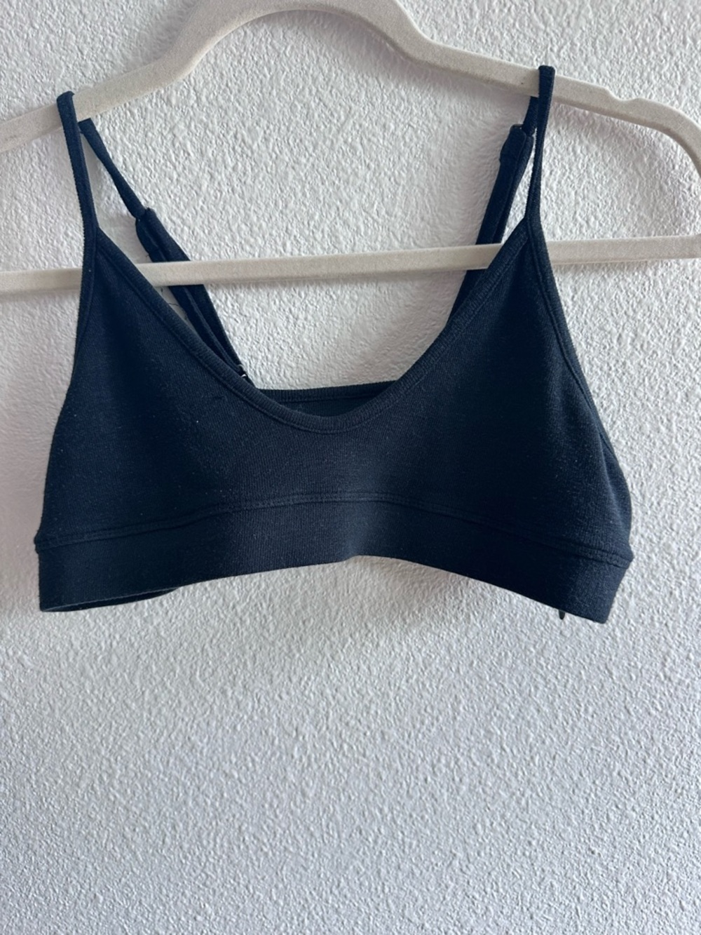 SKIMS Black Wireless Bralette